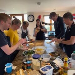 Cookery school at Mutton Barn